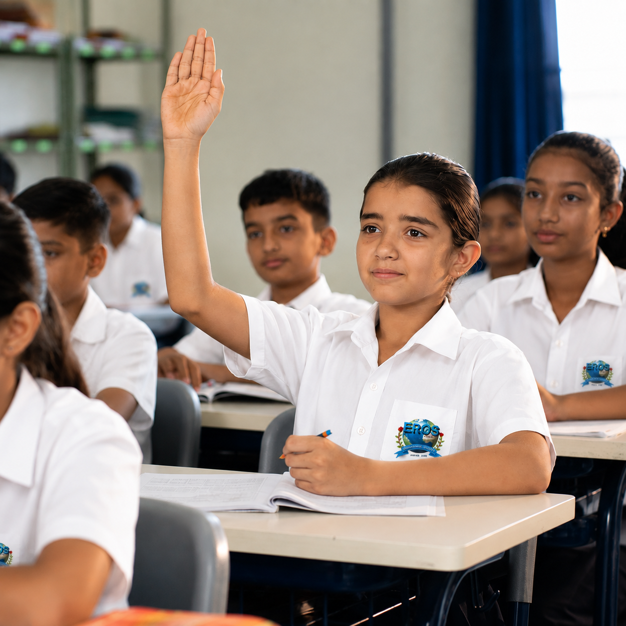 EROS Convent School classroom
