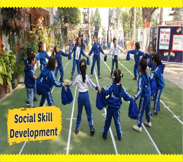 Bright and modern classroom at EROS Convent School